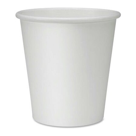 Sp Richards Genuine Joe Hot Cups, Single, 10 oz., 1000/CT, White - GJO19046CT GJO19046CT